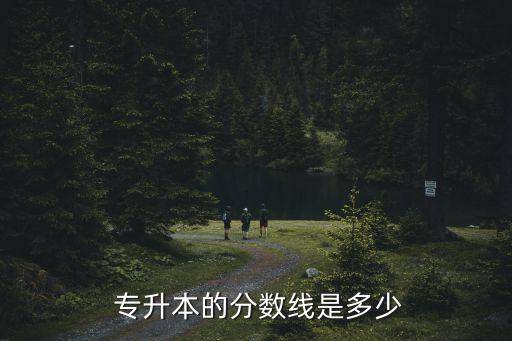  專升本的分數(shù)線是多少