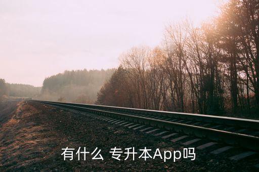 有什么 專升本App嗎