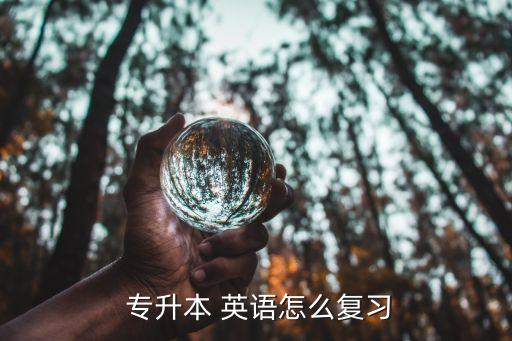  專升本 英語怎么復(fù)習(xí)