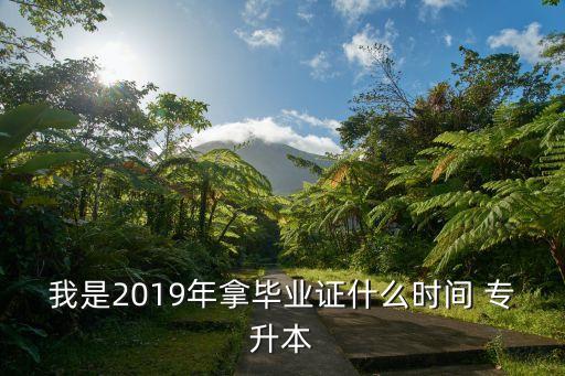 我是2019年拿畢業(yè)證什么時(shí)間 專(zhuān)升本