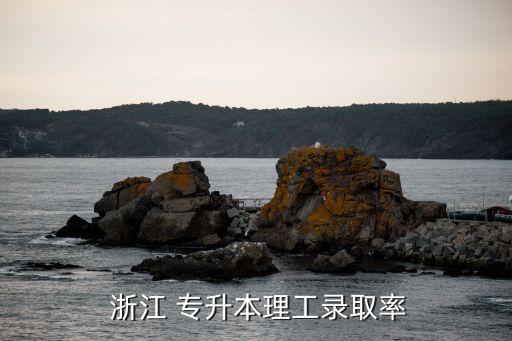  浙江 專升本理工錄取率