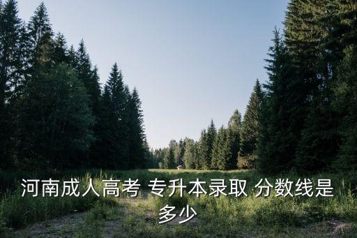 洛陽師范專升本歷年分數(shù)線