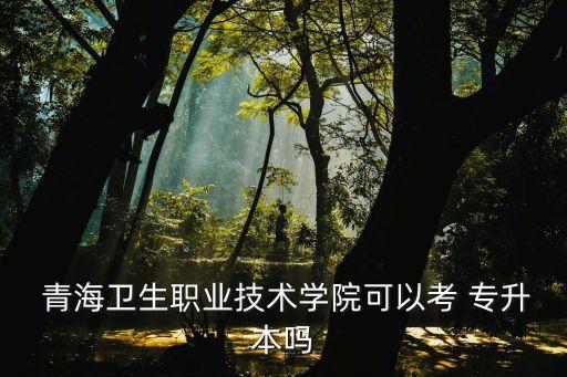 青海專升本院校有哪些,青海省專升本的院校