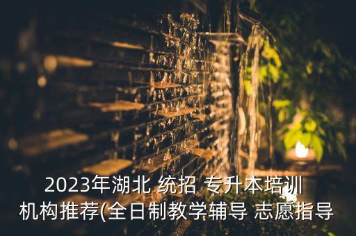 2023年湖北 統(tǒng)招 專升本培訓(xùn) 機(jī)構(gòu)推薦(全日制教學(xué)輔導(dǎo) 志愿指導(dǎo)