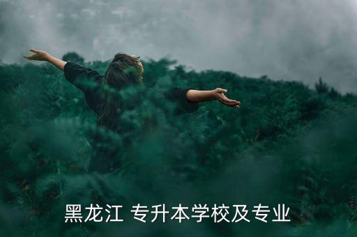 黑龍江 專升本學校及專業(yè)