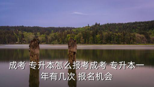 成考 專升本怎么報考成考 專升本一年有幾次 報名機會