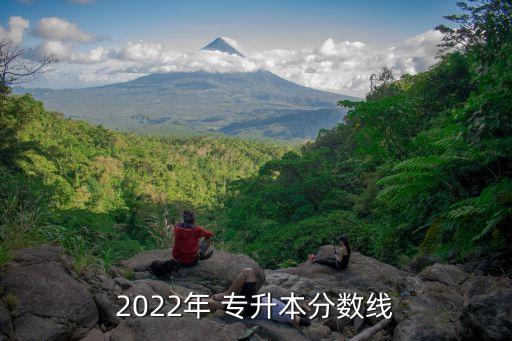 2022年 專升本分數(shù)線