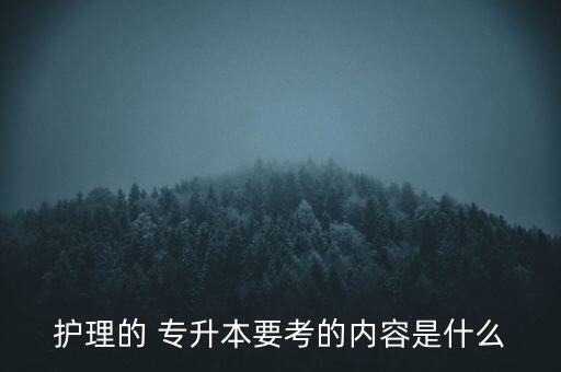 2018年成人專升本考試題庫,護理專業(yè)成人專升本考試題庫